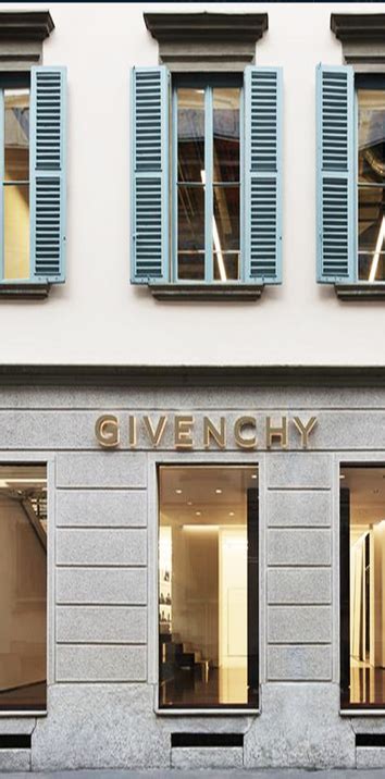 givenchy milano via sant'andrea|Givenchy Milan Store .